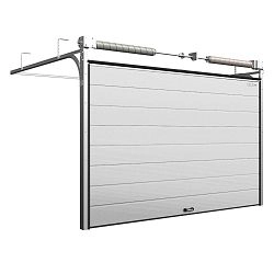Cекционные ворота 2800х2850 мм белые DoorHan RSD02